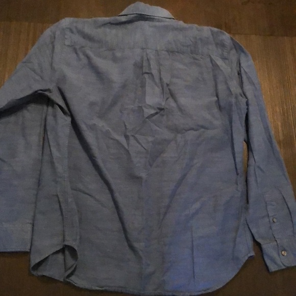 GAP Mens M Blue Button Down Shirt - Picture 2 of 5
